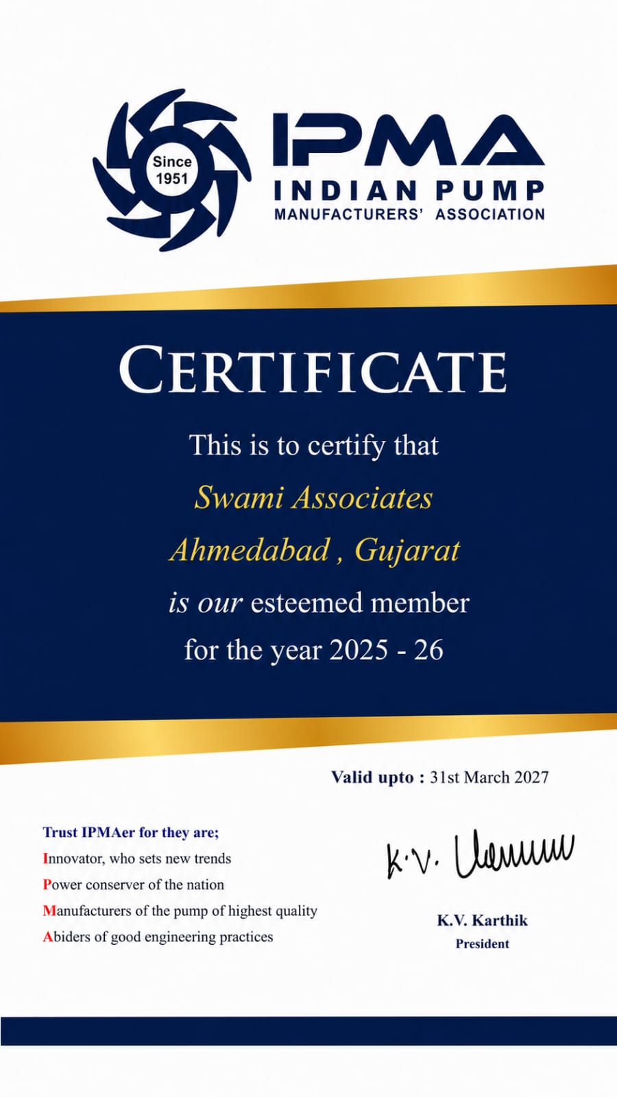 ISO 9001 Certification